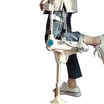 調整可能なハンズフリー松葉杖 Amazon.co.jp: 高さ調節可能なハンズフリー膝用松葉杖 - 障害の